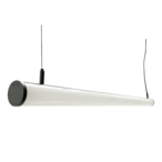Linijinis LED šviestuvas LORA 20W 3000K 180°, baltas, 2400, 570 mm