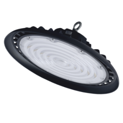 Aukštų patalpų LED šviestuvas UBE 150W, 18000lm, IP65 IK08, reguliuojamas 0–10V