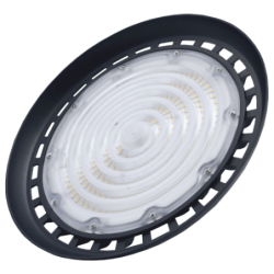 Aukštų patalpų LED šviestuvas UBE 150W, 18000lm, IP65 IK08, reguliuojamas 0–10V