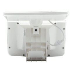 LED lauko prožektorius su saulės baterija ir PIR davikliu VISTA 10W 4000K, IP54, baltas