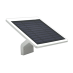 LED lauko prožektorius su saulės baterija ir PIR davikliu VISTA 10W 4000K, IP54, baltas