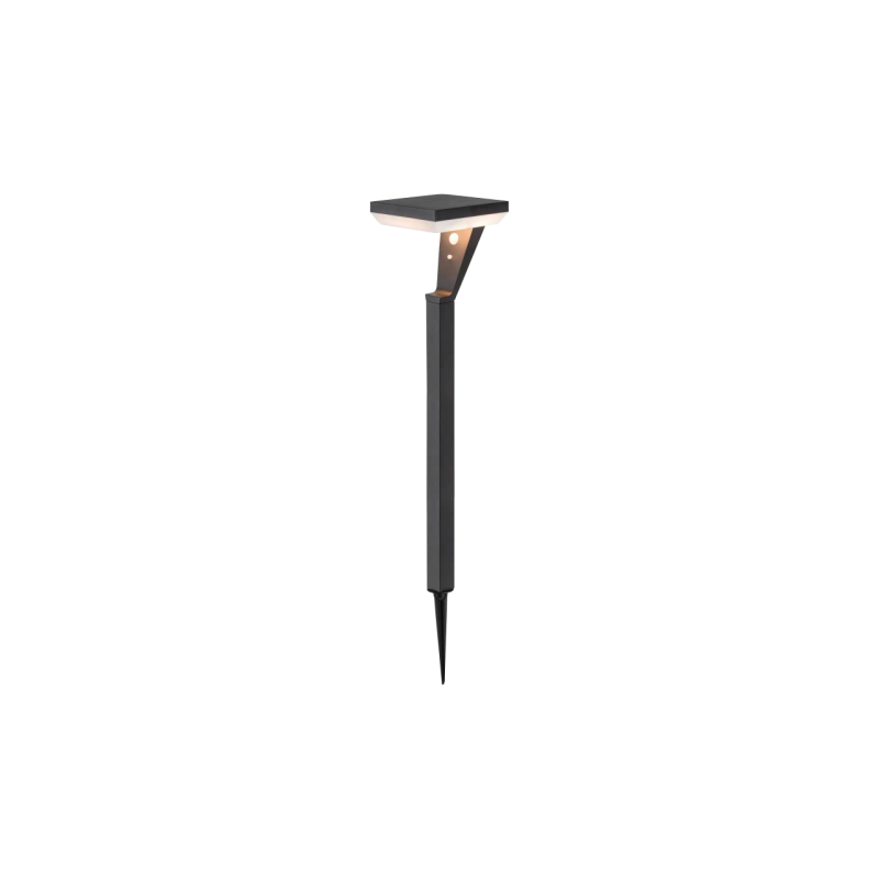 LED įsmeigiamas lauko šviestuvas su saulės baterija SALTASENS Grass 5W 3000K, IP65 IK08, su judesio davikliu