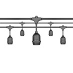 Girlianda LED 24V 10m 10x E27