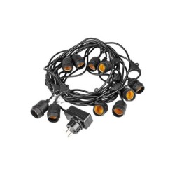 Girlianda LED 24V 10m 10x E27
