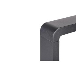 Pastatomas lauko šviestuvas 7W Rio 60cm Juoda