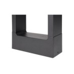 Pastatomas lauko šviestuvas 7W Rio 80cm Juoda