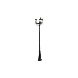 Pastatomas lauko šviestuvas E27 Victoria x3 237,5cm