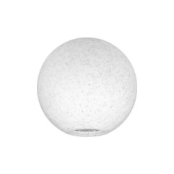 Dekoratyvinis lauko šviestuvas Rutulio formos E27 35cm Akmens imitacija