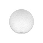 Dekoratyvinis lauko šviestuvas Rutulio formos E27 35cm Akmens imitacija