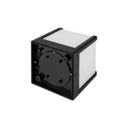 Sieninis lauko šviestuvas Cube-1 GX53 Juoda