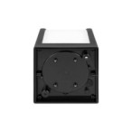 Sieninis lauko šviestuvas Cube-1 GX53 Juoda