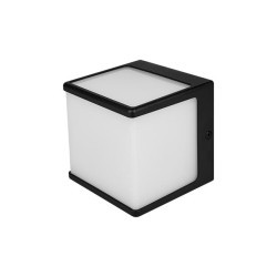 Sieninis lauko šviestuvas Cube-2 GX53 Juoda