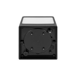 Sieninis lauko šviestuvas Cube-2 GX53 Juoda