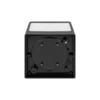 Sieninis lauko šviestuvas Cube-2 GX53 Juoda