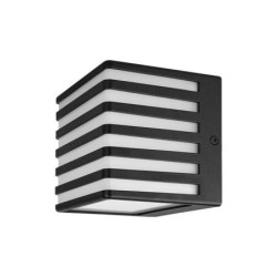 Sieninis lauko šviestuvas Cube-3 GX53 Juoda