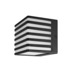 Sieninis lauko šviestuvas Cube-3 GX53 Juoda