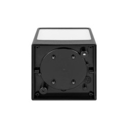 Sieninis lauko šviestuvas Cube-3 GX53 Juoda