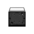Sieninis lauko šviestuvas Cube-3 GX53 Juoda