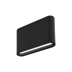Sieninis lauko šviestuvas Gantio LED 6W Juoda