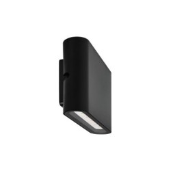 Sieninis lauko šviestuvas Gantio LED 6W Juoda