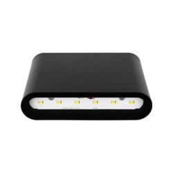 Sieninis lauko šviestuvas Gantio LED 6W Juoda