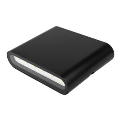 Sieninis lauko šviestuvas Gantio LED 6W Juoda