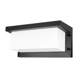Sieninis lauko šviestuvas Lagos 2 LED 12W Juoda