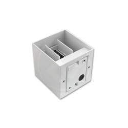 Sieninis lauko šviestuvas LED Kira 6W Reguliuojamas BALTA