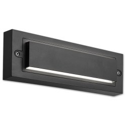 Sieninis lauko šviestuvas LED Tino 6W Juoda