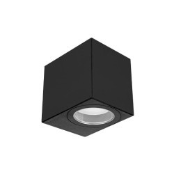 Sieninis lauko šviestuvas Lida PC LED GU10 Juoda