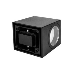 Sieninis lauko šviestuvas Lida PC LED GU10 Juoda
