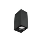 Sieninis lauko šviestuvas Lida PC LED GU10 duo Juoda