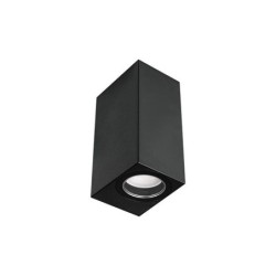 Sieninis lauko šviestuvas Lida PC LED GU10 duo Juoda