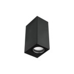 Sieninis lauko šviestuvas Lida PC LED GU10 duo Juoda