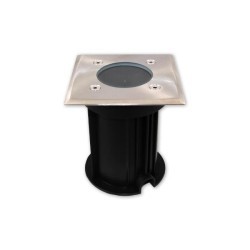 Grindinio šviestuvas LED GU10 Kvadratinis IP66 230V 100mm