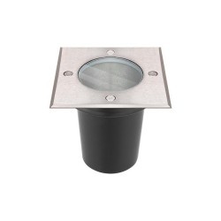 Grindinio šviestuvas LED GU10 Kvadratinis IP67 230V 108mm