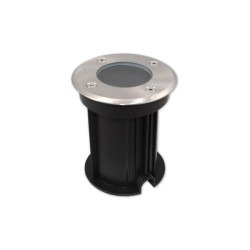 Grindinio šviestuvas LED GU10 Apvalus IP66 230V 100mm