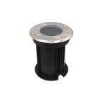 Grindinio šviestuvas LED GU10 Apvalus IP66 230V 100mm