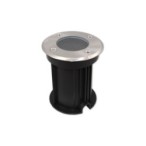 Grindinio šviestuvas LED GU10 Apvalus IP66 230V 100mm