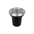 Grindinio šviestuvas LED GU10 Apvalus IP67 230V 110mm