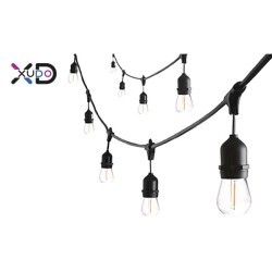 Girlianda LED 10m 10x E27 lemputė 1W