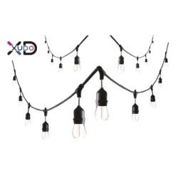 Girlianda LED 20m 20x E27 lemputė 1W