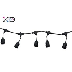 Girlianda LED 20m 20x E27 lemputė 1W