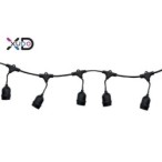 Girlianda LED 20m 20x E27 lemputė 1W