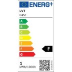 LED lemputė E27 Filamentinė Vita ST14 2700K 1W 10vnt.