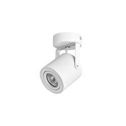 Sieninis - lubinis šviestuvas GU10 LED Abi 80mm Reguliuojamas x1 BALTA