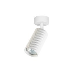 Sieninis - lubinis šviestuvas GU10 LED Lucerno Reguliuojamas x1 BALTA