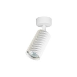 Sieninis - lubinis šviestuvas GU10 LED Lucerno Reguliuojamas x1 BALTA