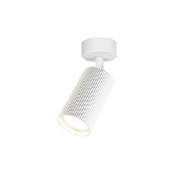 Sieninis - lubinis šviestuvas GU10 LED Lucerno Reguliuojamas x1 BALTA