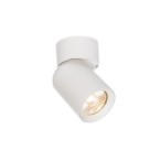 Sieninis - lubinis šviestuvas GU10 LED Timo Reguliuojamas x1 BALTA